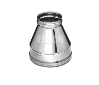 Конус FERRUM d.130-200 мм (inox 430/0,5 мм)