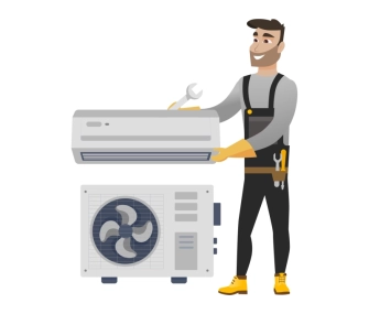 Demontarea unitatii exterioare sau interioare 18000-28000 BTU