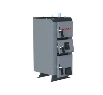 Cazan pe combustibil solid cu incarcare manuala KRONAS ALMAX D 12 kW