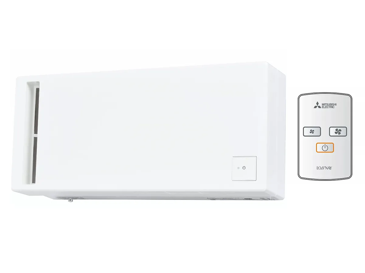 Рекуператор воздуха с системой приточно-вытяжной вентиляцией Mitsubishi Electric LOSSNAY VL-50SR2-E (расход воздуха 51 м3/ч)