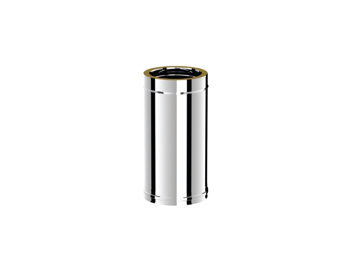 Труба дымоходная 500 мм утепленная SOLINOX d.180-230 (inox 304/304)