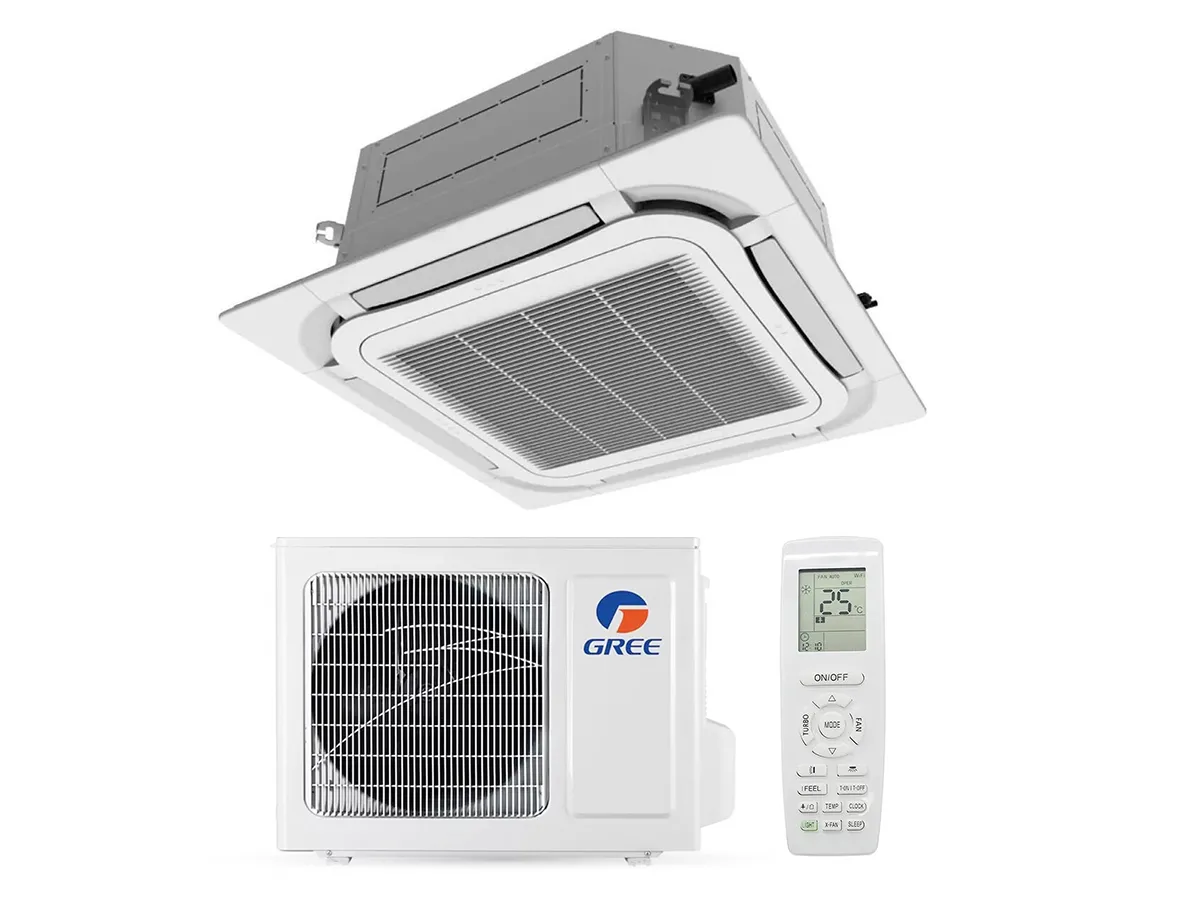 Aer condiționat tip GREE CASSETĂ Invertor seria R32 U-MATCH GUD125T/A-T+GUD125W/HhA-X
