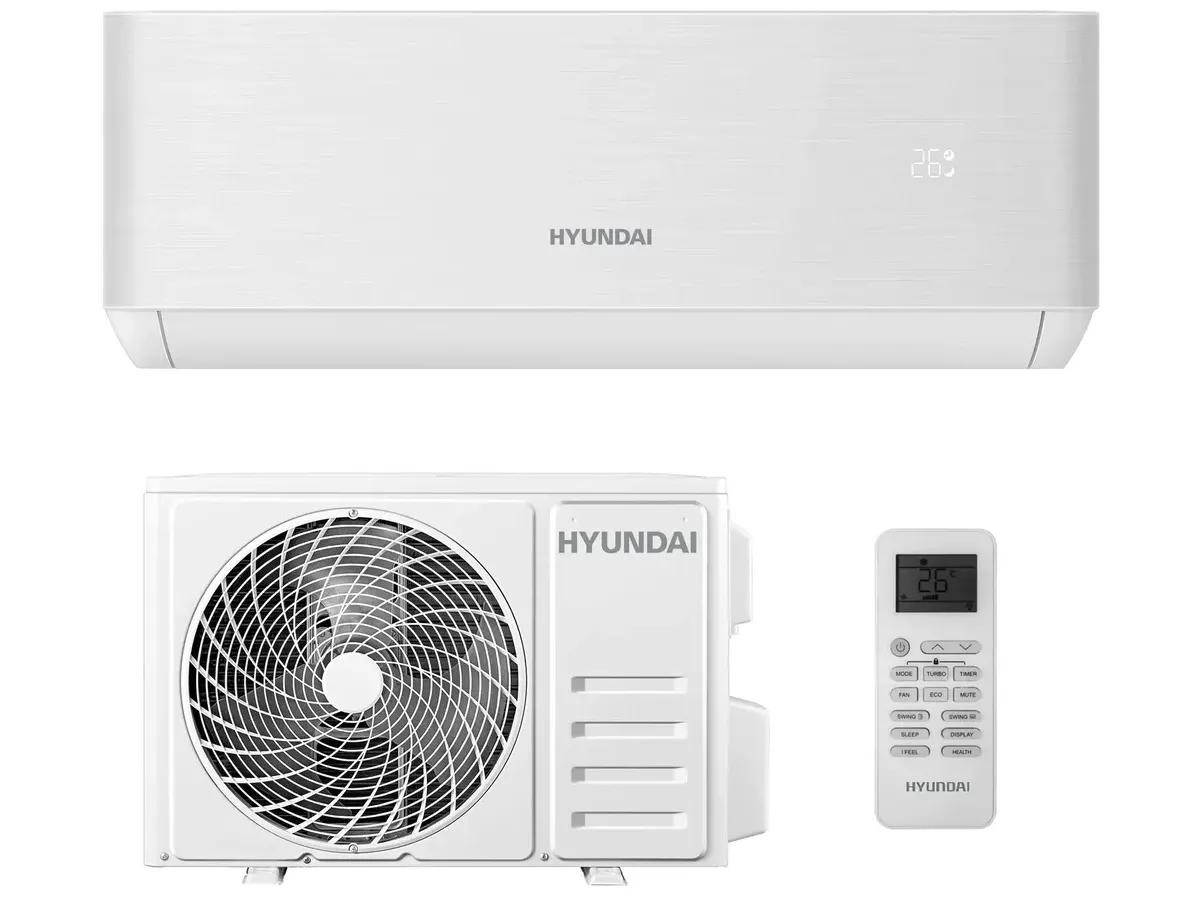 Кондиционер HYUNDAI T-Pro Series (Black) Inverter R32 HYAC - 9CHSD/TP51I