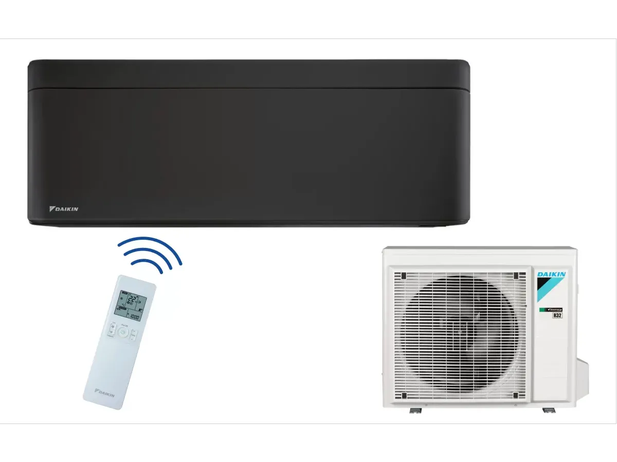 Кондиционер DAIKIN Inverter R32 Nepura Stylish RXTA30C-FTXTA30СB Black  (Обогрев при - 30°C)