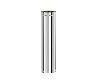 Труба дымоходная 1000 мм утепленная SOLINOX d.200-300 (inox 304/304)