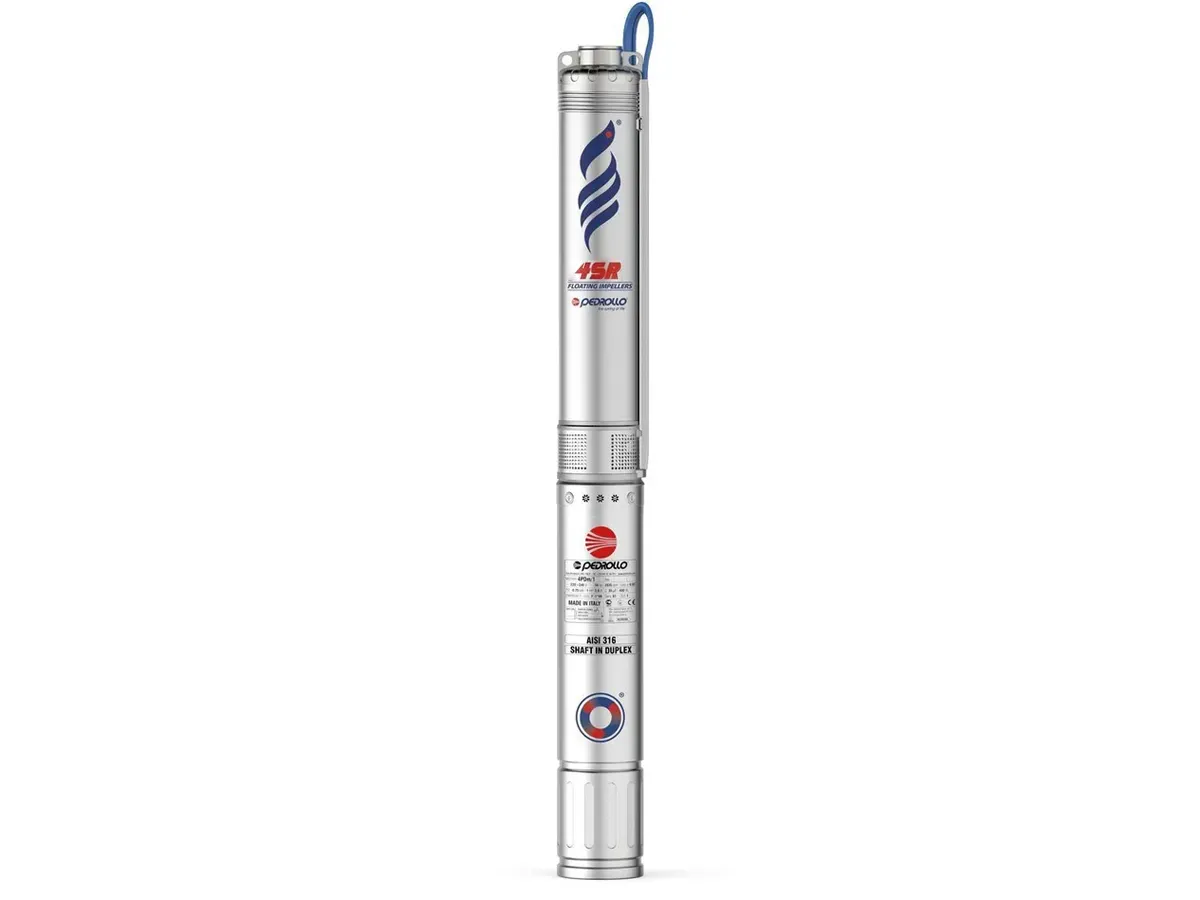 Pompa submersibila Pedrollo 4SR2/17 F-PD pina la 127 m, 1.1 kW