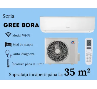 Conditioner GREE BORA R32 Inverter GWH12AAB-12000 BTU