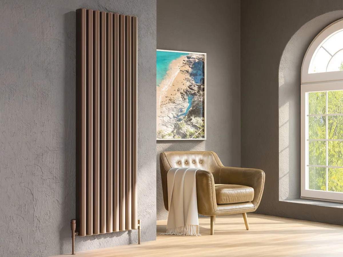 Calorifer decorativ LOJIMAX, colectia  VOLE высота 300 mm. ширина 188 mm. Kiwi mat