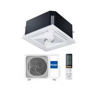 Кондиционер инверторный касетный 4-поточный HAIER AB25S2SC2FA/1U25S2SM1FA 