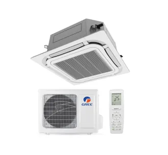 Aer condiționat tip GREE CASSETĂ Invertor R32 seria U-MATCH GUD35T/A-T+GUD35W/HhA-X