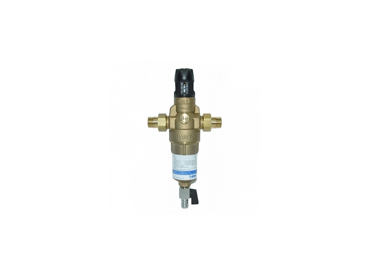 Фильтр для горячей воды с регулятором давления BWT PROTECTOR MINI HWS 1/2 HR, 100 MKM