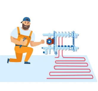 Instalarea colectorului pentru încalzirea prin pardosea