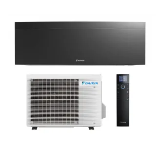 Кондиционер DAIKIN Inverter R32 Nepura EMURA RXTJ30A-FTXTJ30AB Black  (Обогрев при - 30°C)