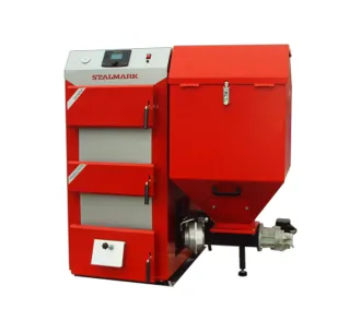 Cazan pe combustibil solid cu alimentare automata STALMARK PIONIER 25 kW