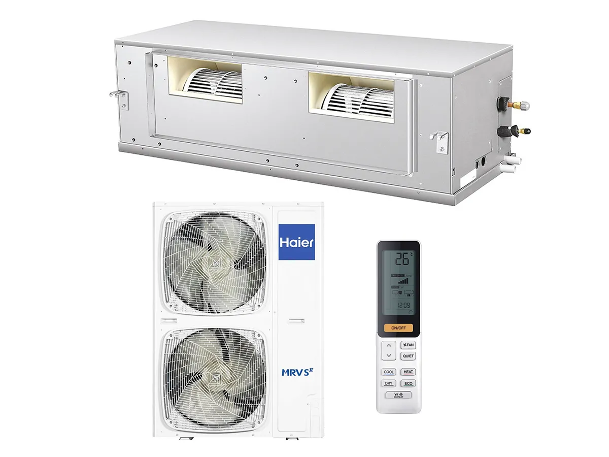Кондиционер инверторный канальный High ESP HAIER ADH200H1ERG/1UH200W1ERK