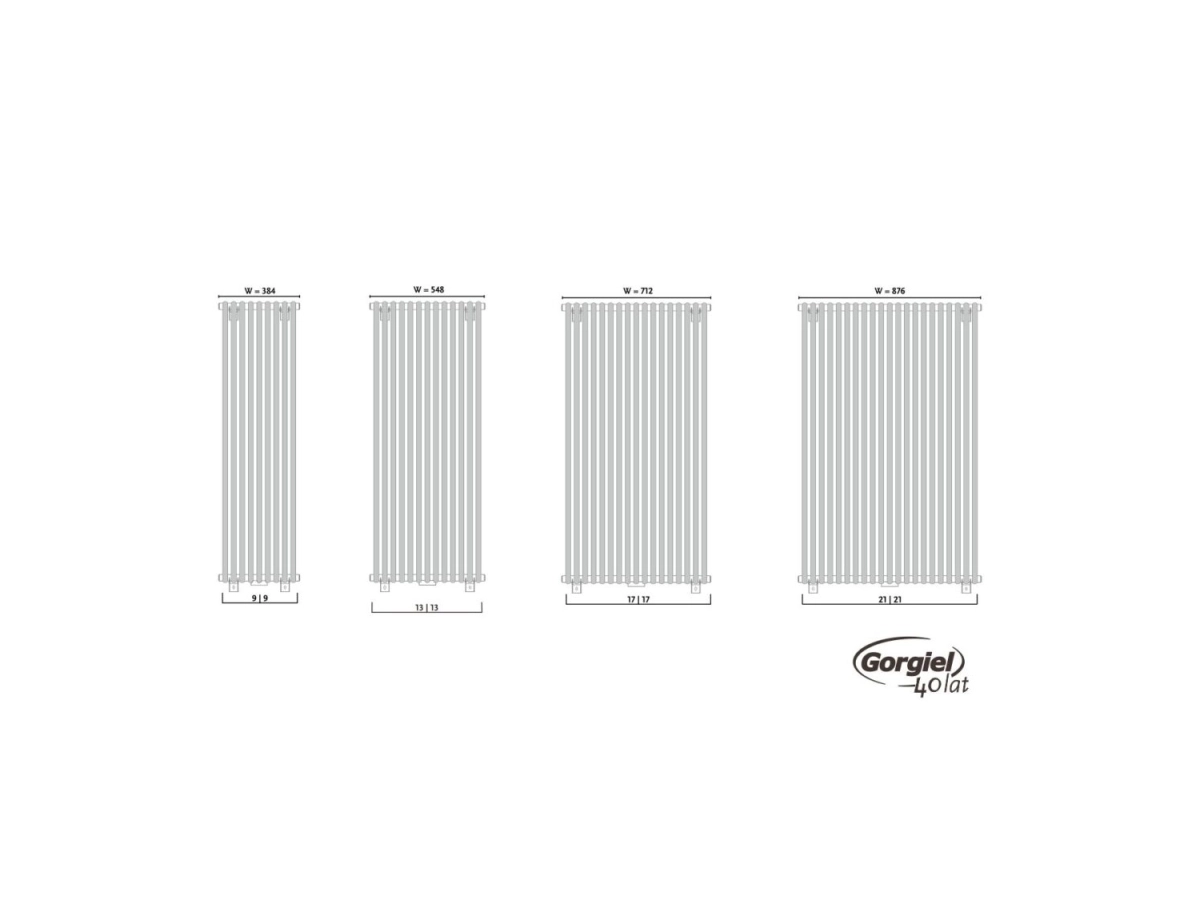 Radiator design GORGIEL CEZAR AD2 100/70