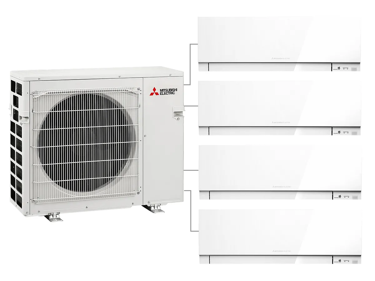 Unitate exterioară Mitsubishi Electric 1:4 exterior MXZ-4F72VF