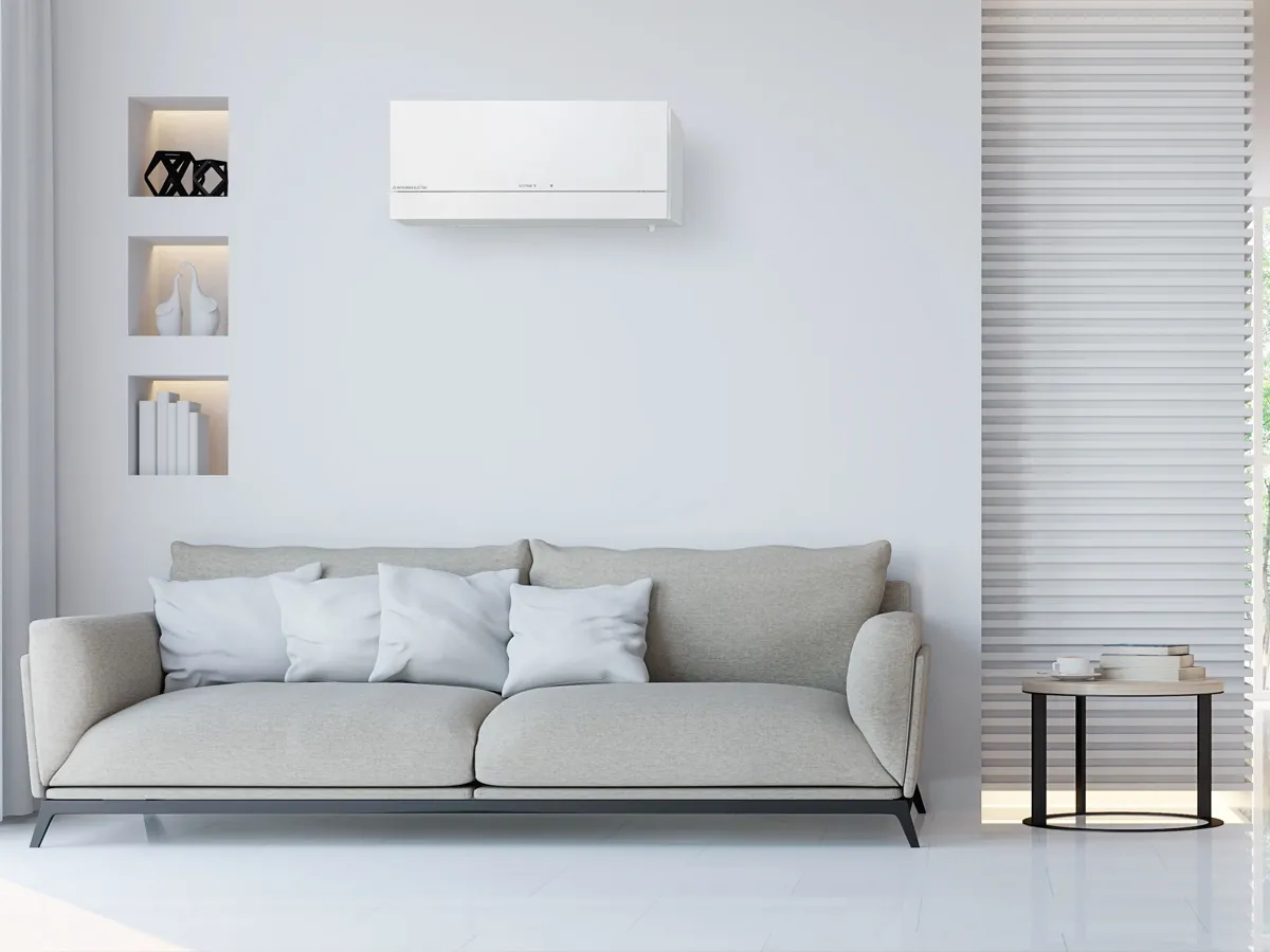 Recuperator de aer cu sistem de ventilație de perete Mitsubishi Electric LOSSNAY VL-100EU5-E (debit de aer 100 m³/h)