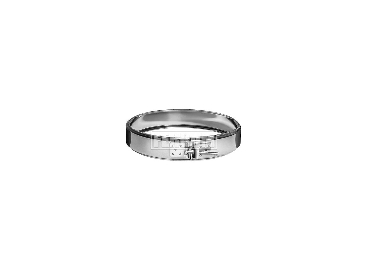 Хомут обжимной FERRUM (inox 430/0,5 мм) d.115 мм