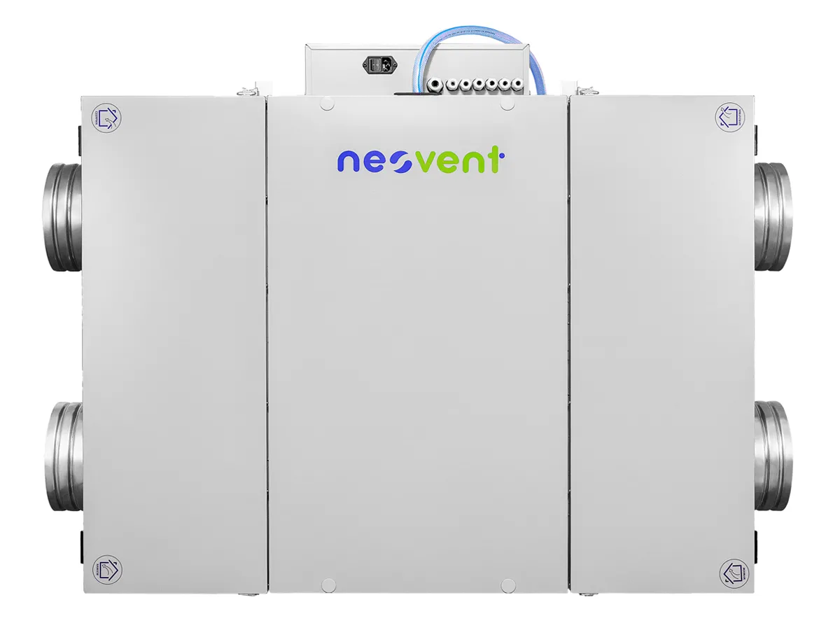 Recuperator de aer cu sistem de ventilație de perete NEOVENT KNP PERFECT 500 (debit de aer 500 m³/h)