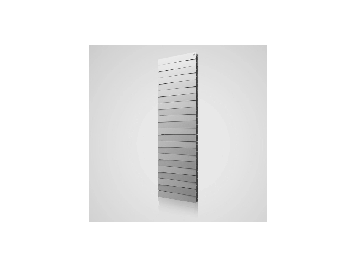 Биметаллические радиаторы Royal Thermo PianoForte Tower Silver Satin 18 сек.