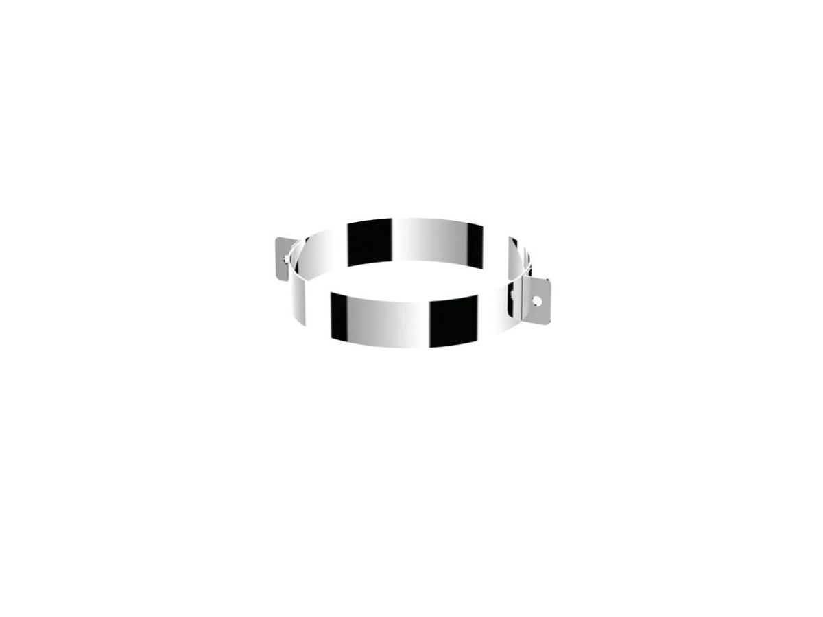 Хомут нержавеющий настенный (2 ушка) SOLINOX d.200 (inox 304)