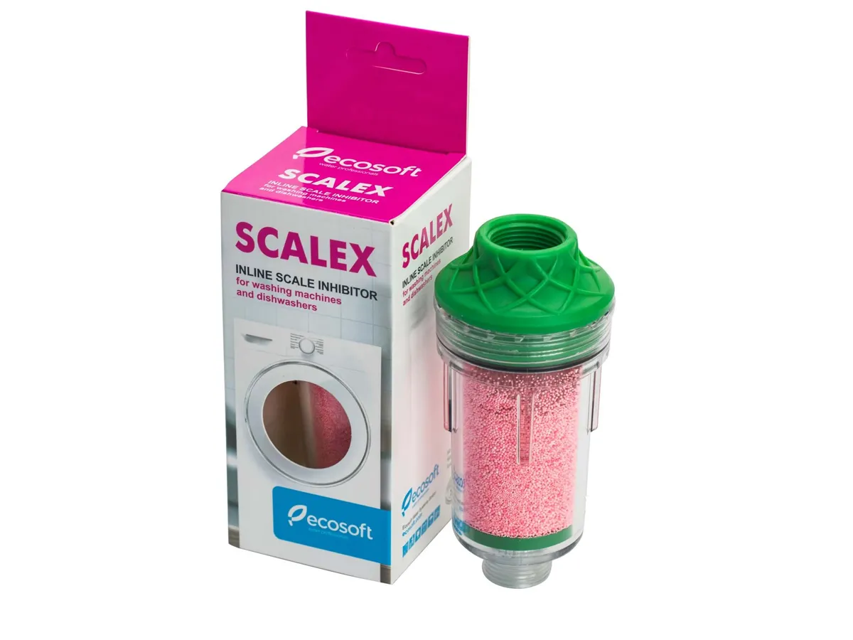 Фильтр от накипи ECOSOFT SCALEX для стиральных и посудомоечных машин 3/4"