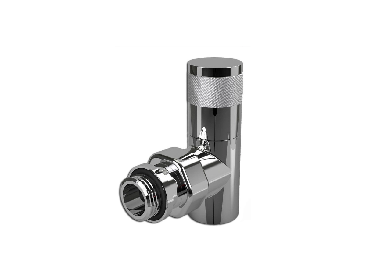 Robinet regulator tur/retur Royal Thermo, coltar (chrom), 1/2