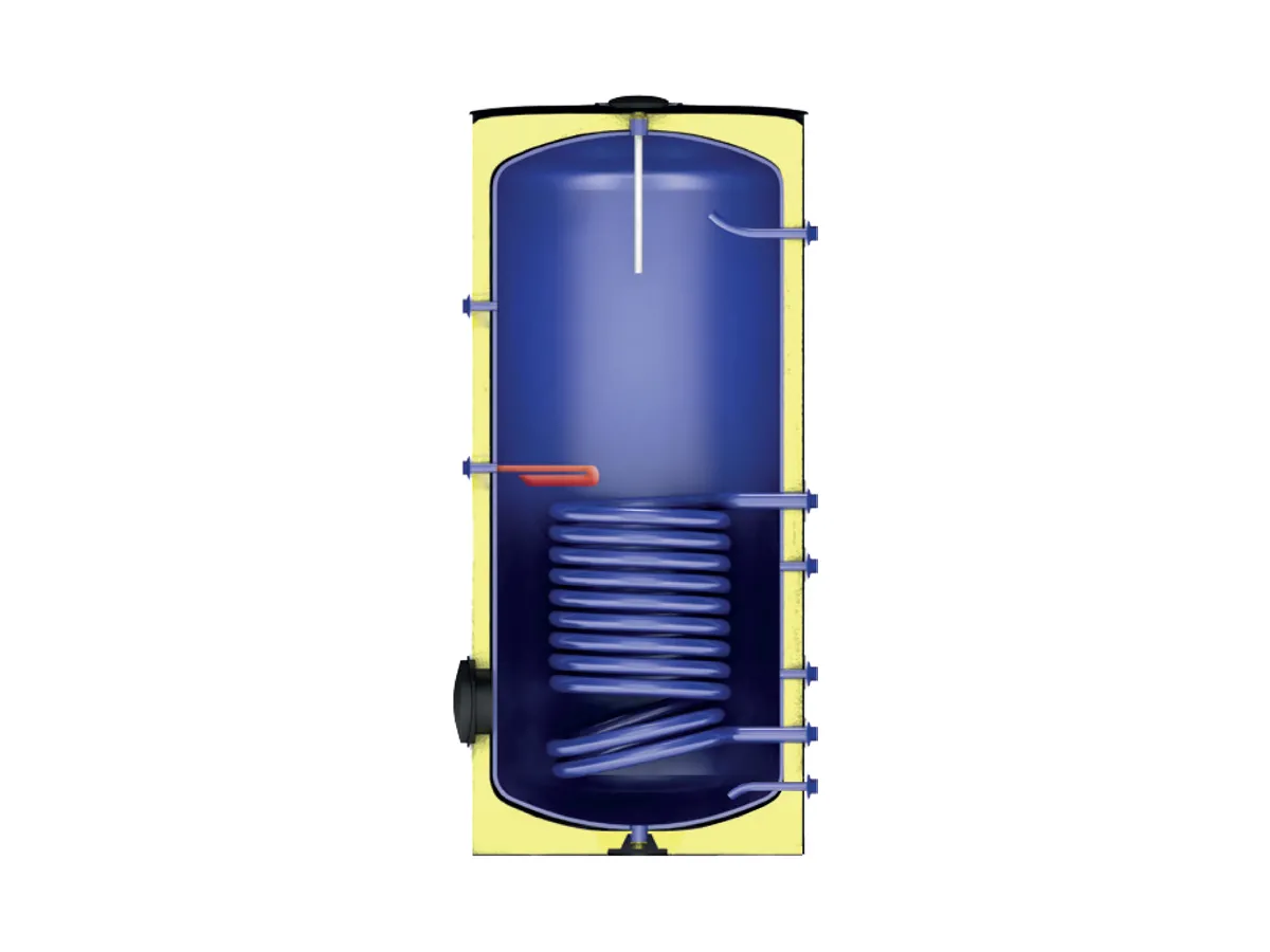Boiler autonom cu 1 serpantina Apamet 1500 l