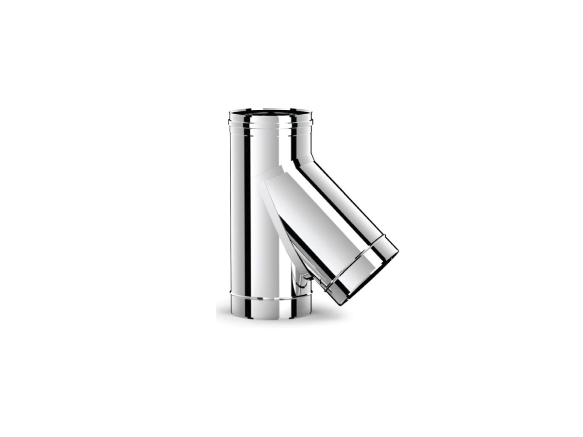 Teu 135° pentru cos de fum SOLINOX d.150 (inox 316L)