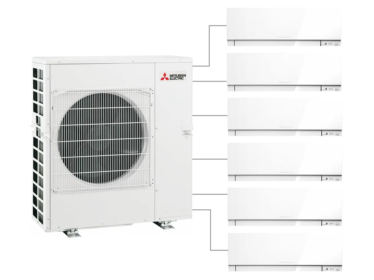 Unitate exterioară Mitsubishi Electric 1:6 exterior MXZ-6F122VF