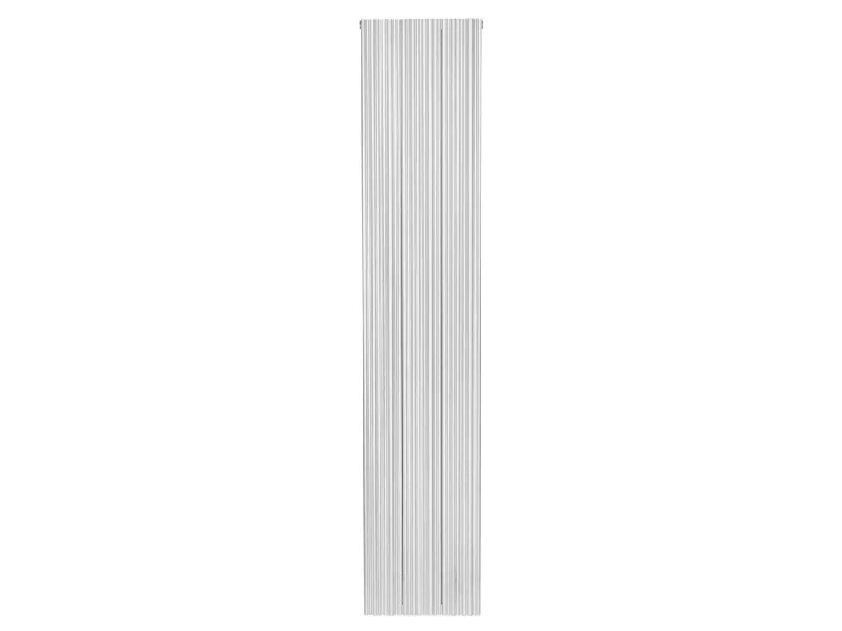 Calorifer decorativ LOJIMAX, colectia BAMBOO DOUBLE inaltimea 300 mm. latimea 239 mm. INOX MATT ANODISING