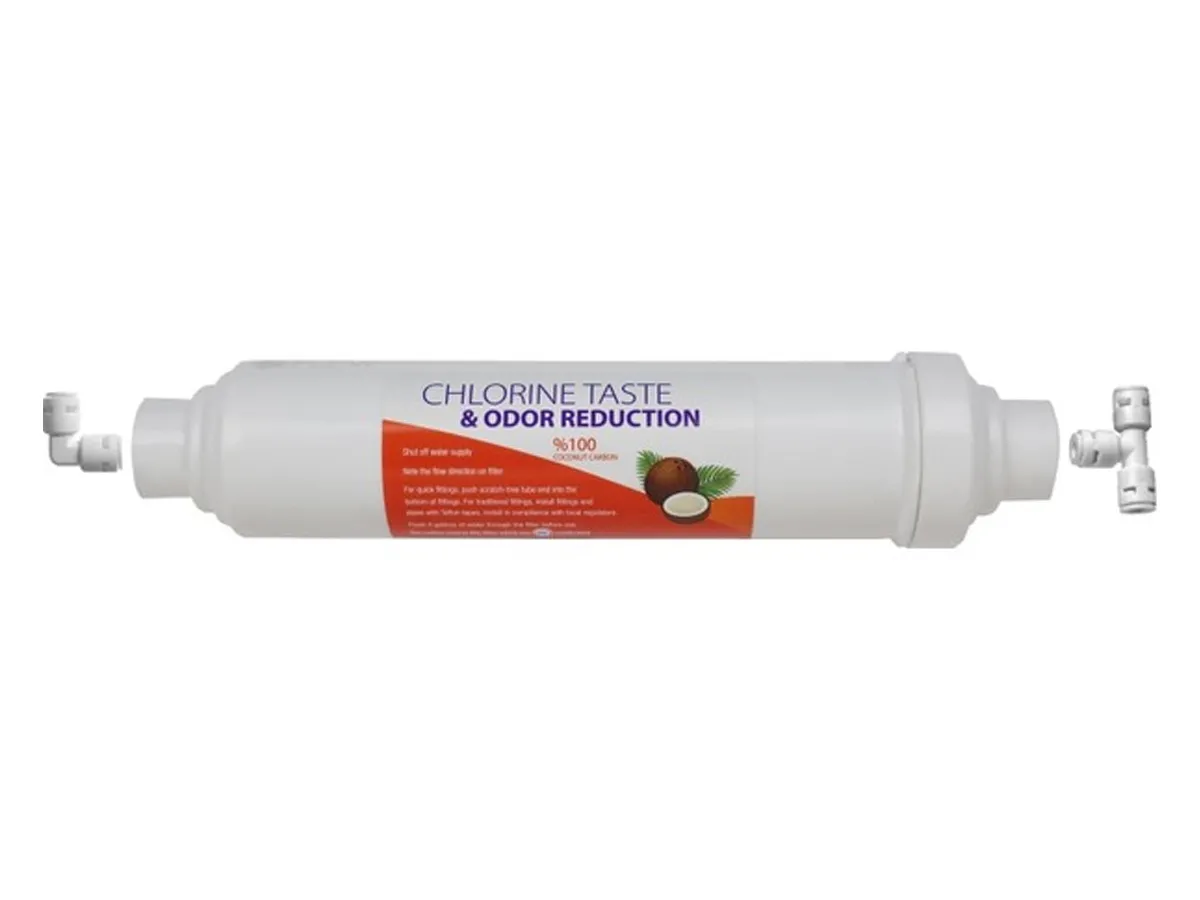 Filtru Postcarbon nucă de cocos Akuma/Mustang inline 2,5''