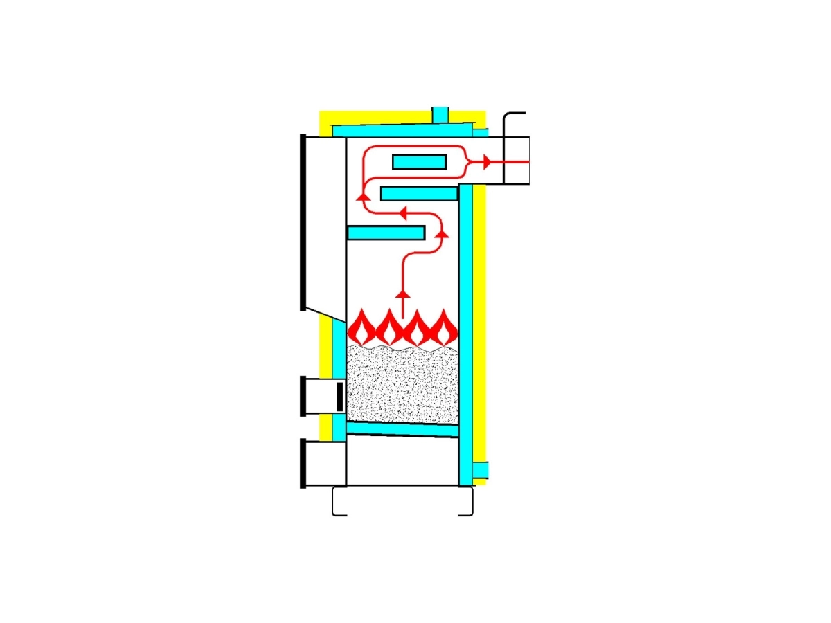 Твердотопливный котел LOGITERM standardMAX 20 kW