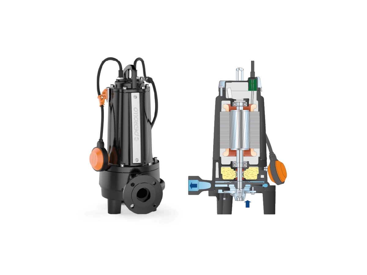 Дренажный электронасос Pedrollo TRITUS TRm1.5 с режущим механизмом
