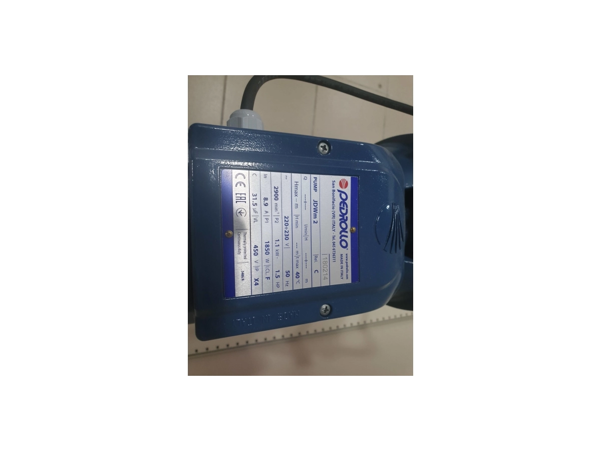 Гидрофор Pedrollo JDWm-2-30 24CL (до35м, 1,1kW) с защитой