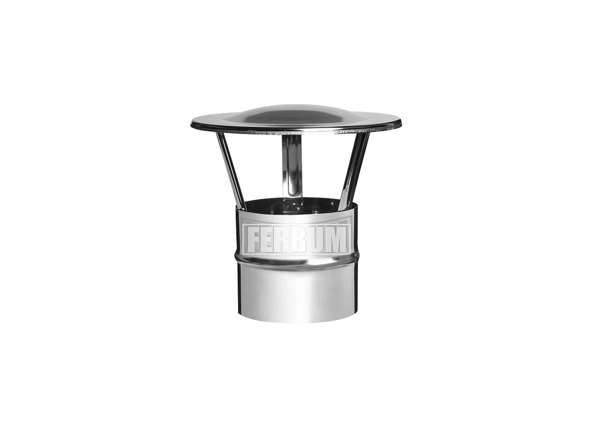 Дождевик FERRUM d.130 мм (inox 430/0,5 мм)
