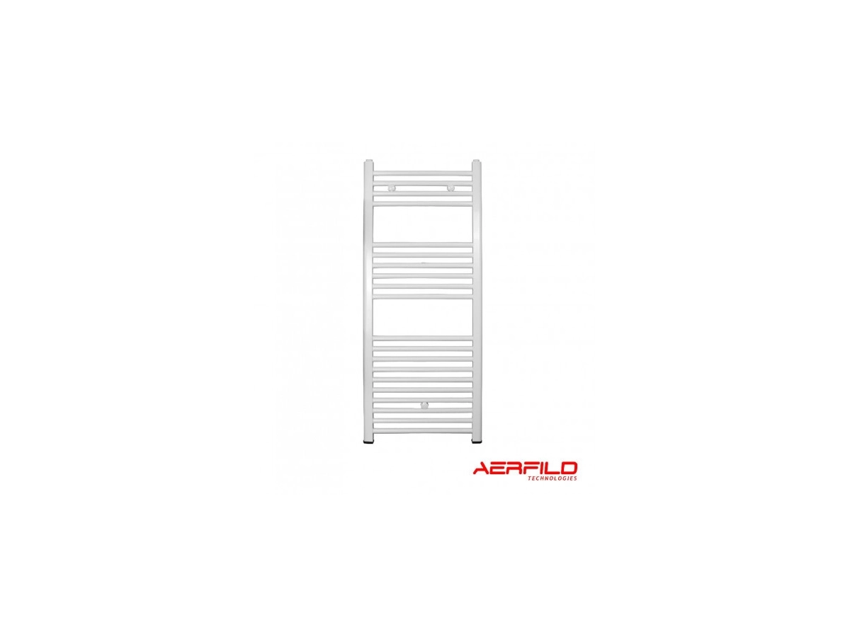 Дизайнерский полотенцесушитель Aerfild Round 450x1000 mm, alb