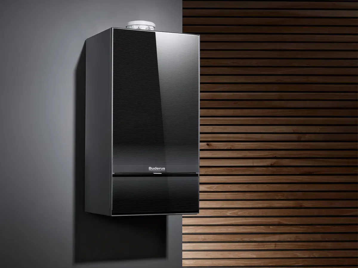Cazan pe gaz in condensatie BUDERUS GB 172i-42H 42 kW negru