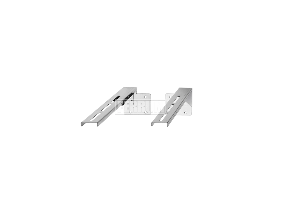 Штанга для стенового хомута FERRUM (inox 430) L-500mm