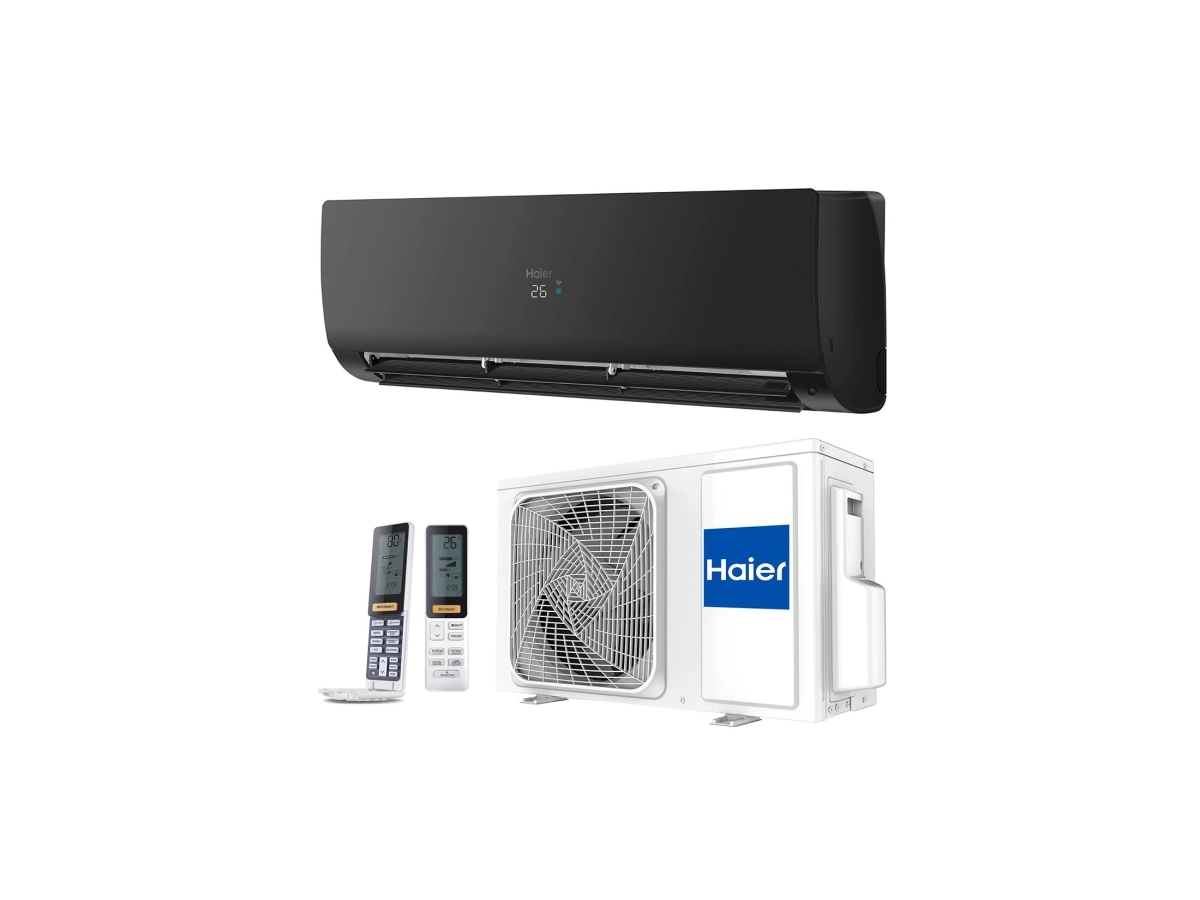Кондиционер HAIER FLEXIS Plus DC Inverter Super Match AS35S2SF1FA-BH-1U35S2SM1FA (black matt)