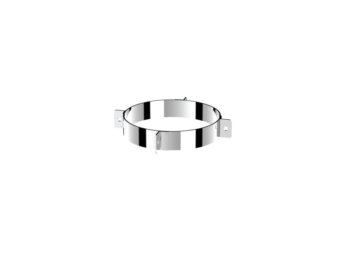 Хомут нержавеющий настенный (3 ушка) SOLINOX d.180 (inox 304)
