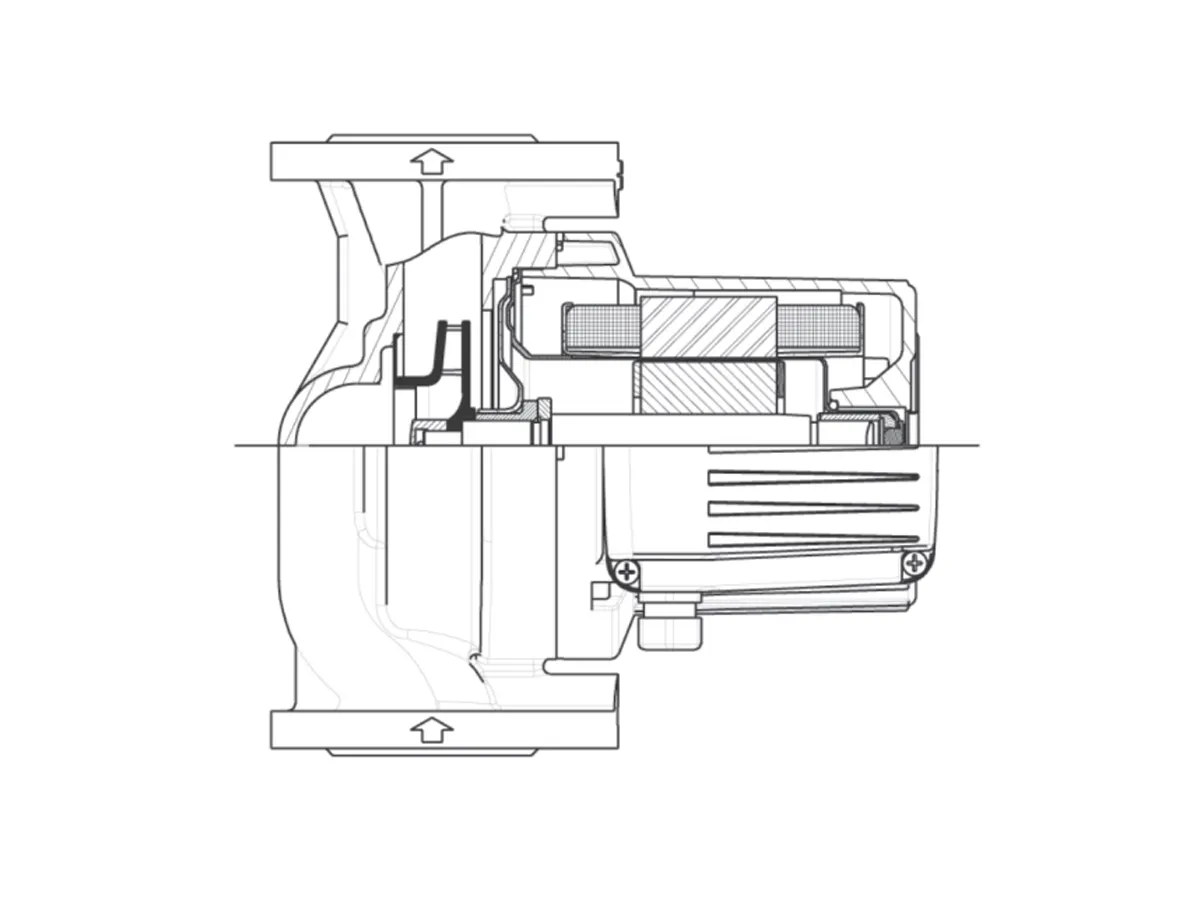 Pompa de circulatie IMP Pompe GHN basic II 40-70 F