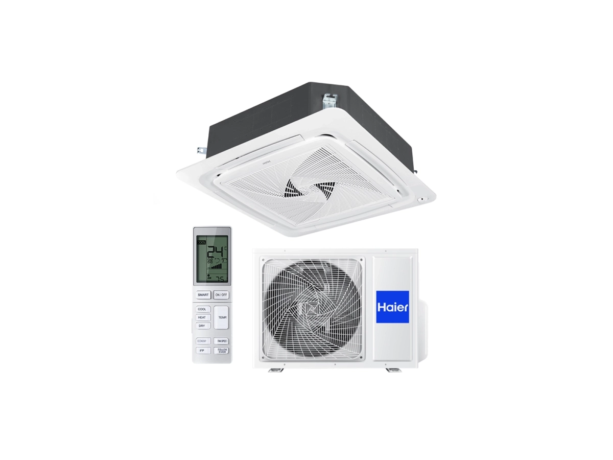 Aparat de aer conditionat caseta round HAIER AB71S2SG1FA/1U71S2SR2FA + panel