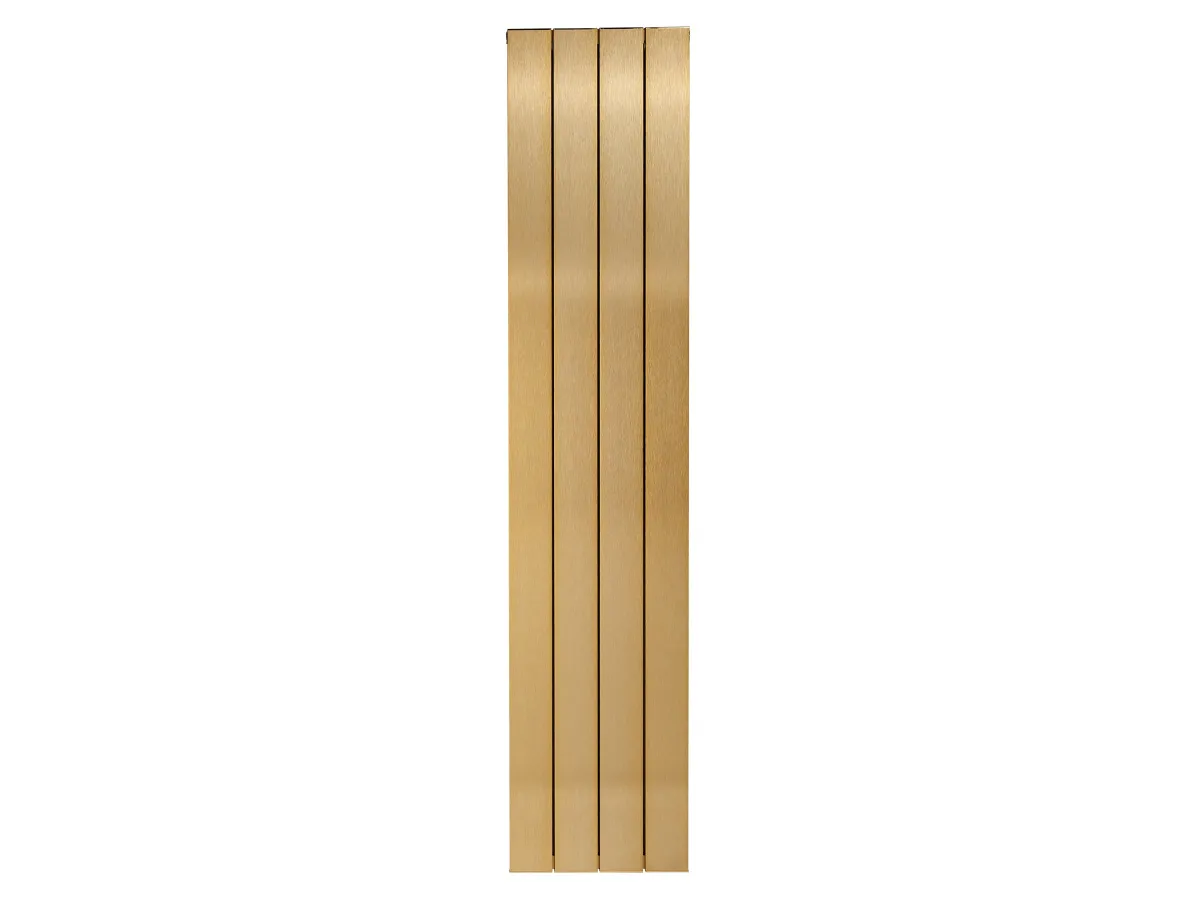 Calorifer decorativ LOJIMAX, colectia  KALSEDON DOUBLE высота 300 mm. ширина 280 mm. GOLD SATINE