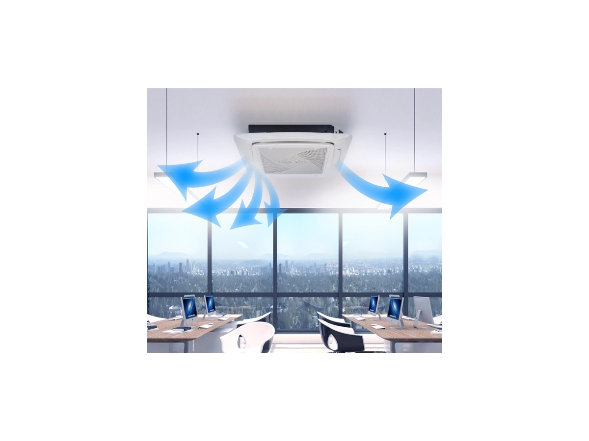 Aparat de aer conditionat caseta 4-way HAIER AB50S2SC2FA/1U50S2SJ2FA + panel