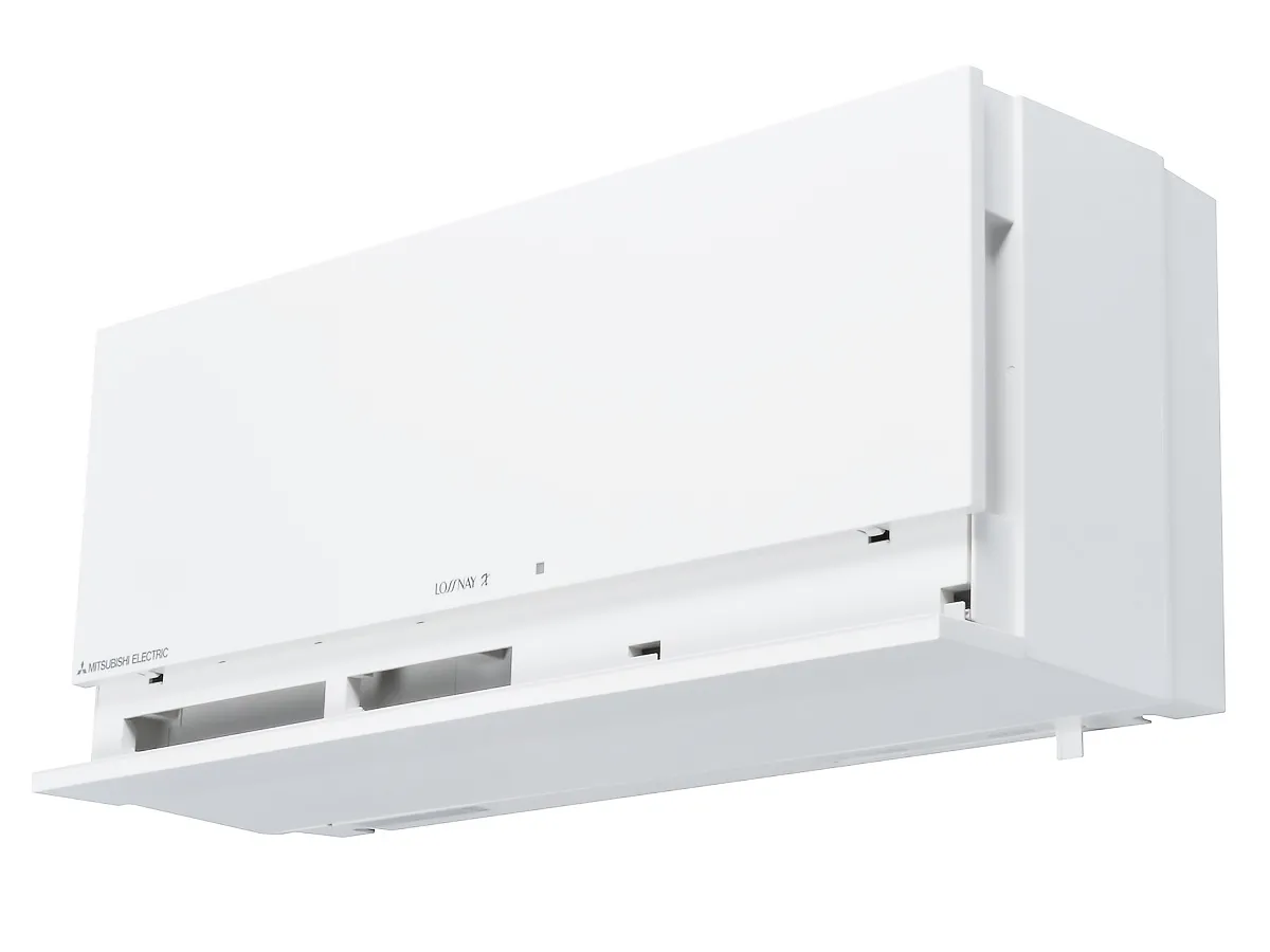 Recuperator de aer cu sistem de ventilație de perete Mitsubishi Electric LOSSNAY VL-100EU5-E (debit de aer 100 m³/h)