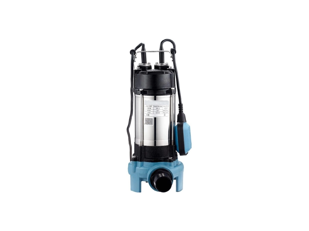 Насос дренажный Neptun WQV1500F-L с измельчителем и ножами