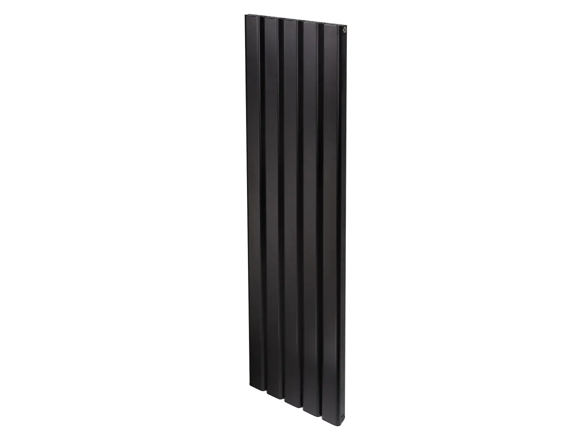 Calorifer decorativ LOJIMAX, colectia  DIAMOND DOUBLE inaltimea 300 mm. latimea 296 mm. negru mat