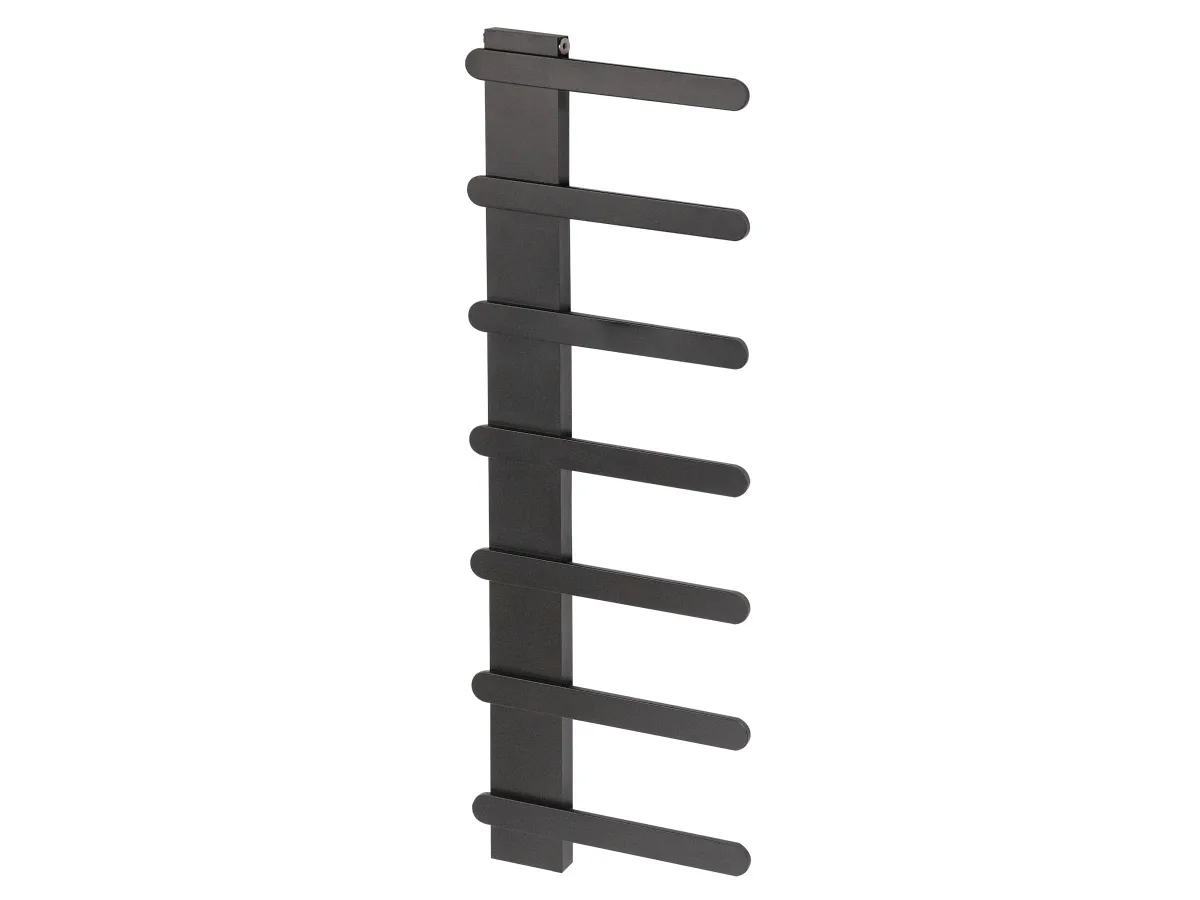 Uscator de prosoape decorativ LOJIMAX, colectia NUMMO STYLE inaltimea 340 mm. latimea 450 mm. Antracit mat